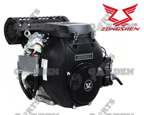 * MOTOR ZONGSHEN GB680 680cc 22 TWIN albero orizzontale 25,4 mm (senza possibilità di ulteriori sconti) 